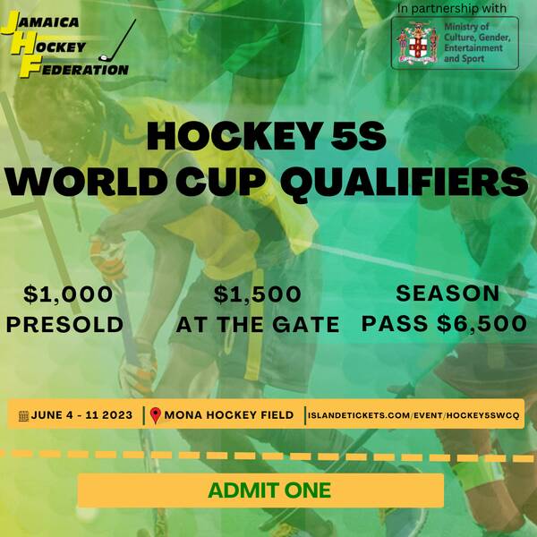 Island E Tickets Hockey 5s World Cup Qualifiers