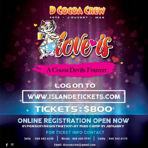 Island ETickets • Jouvert 2023 Love Is A Cocoa Devils Jouvert