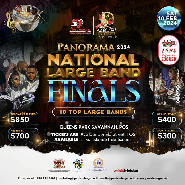 Island ETickets • Large Band Finals National Panorama 2024